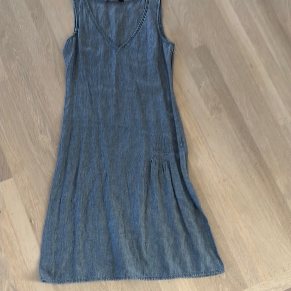 Sleeveless Denim Dress